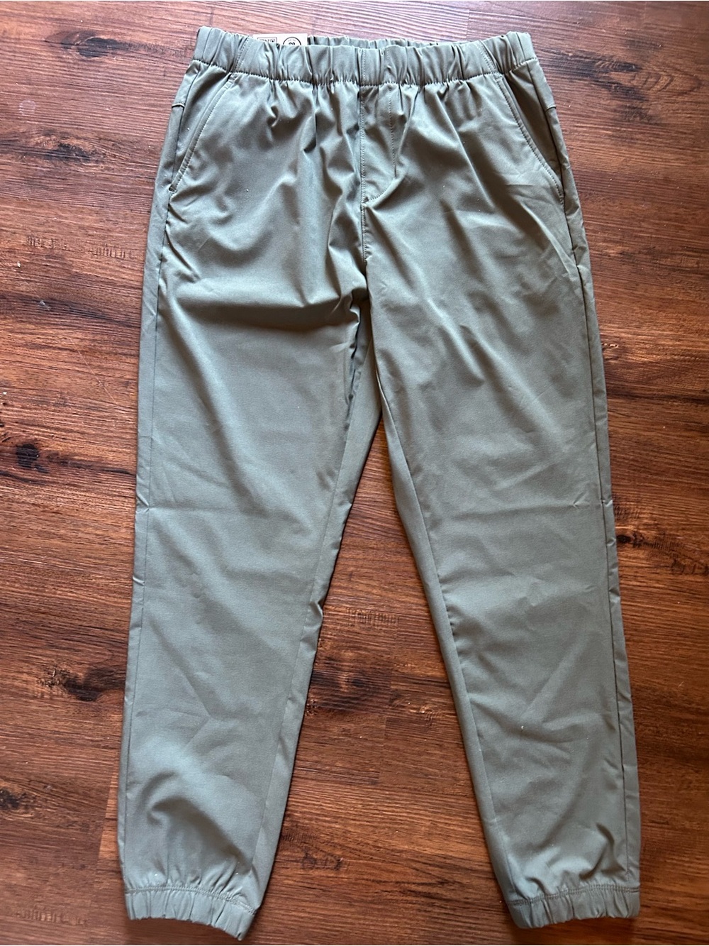 Men's Elastic Waist Jogger - Olive Green